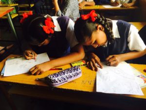 Drawing Competition at Gotri School @ Gotri School | Vadodara | Gujarat | India
